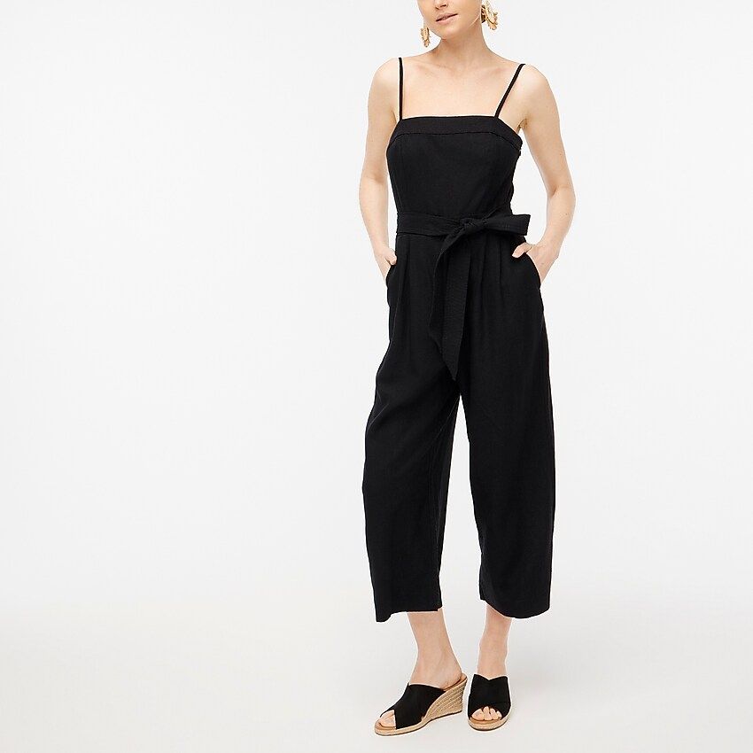 Linen-blend jumpsuit | J.Crew Factory