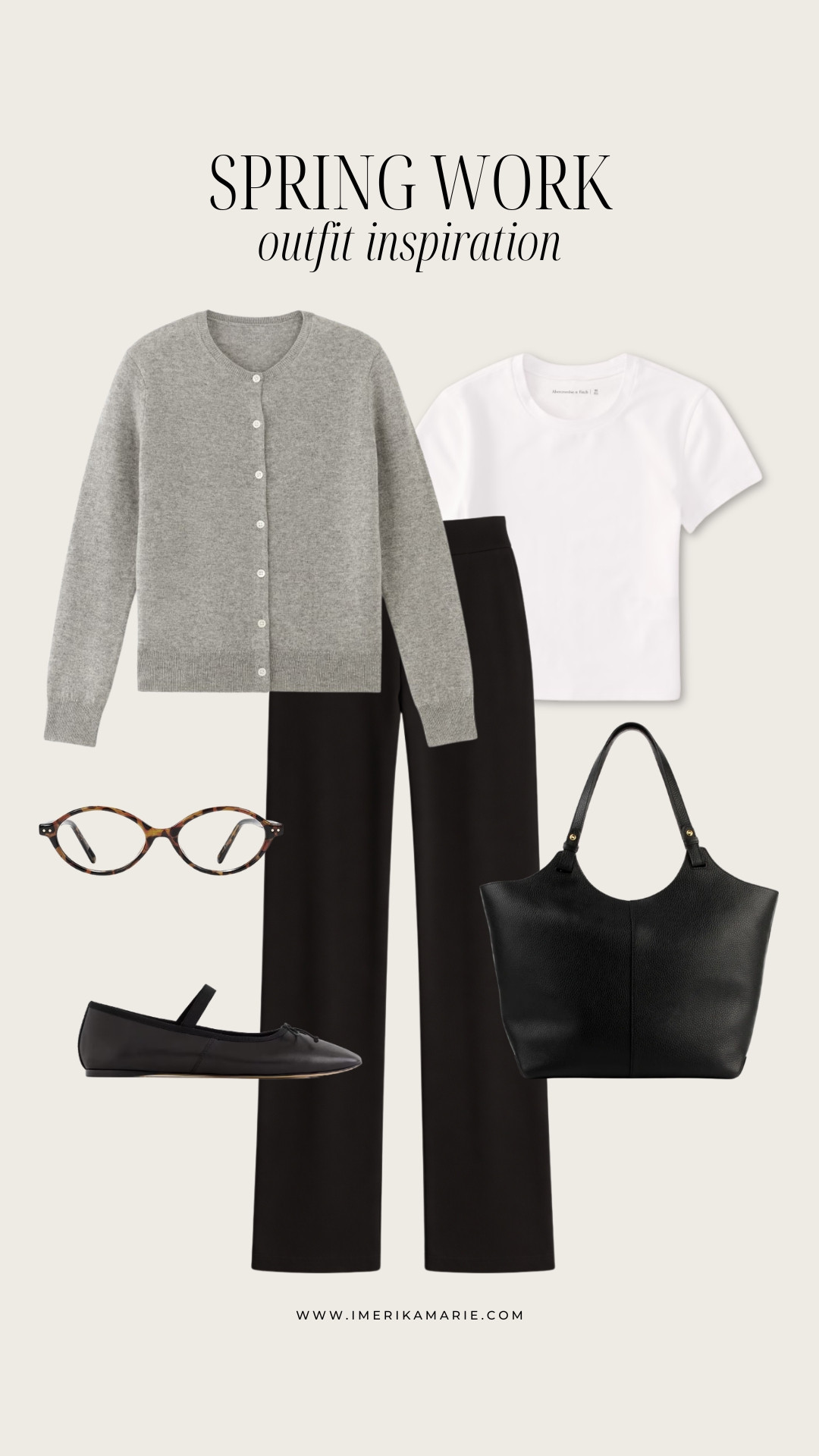 Spring Work Outfit

cardigan, black work pants, and ballet flats 

 

#LTKootd #LTKWorkwear