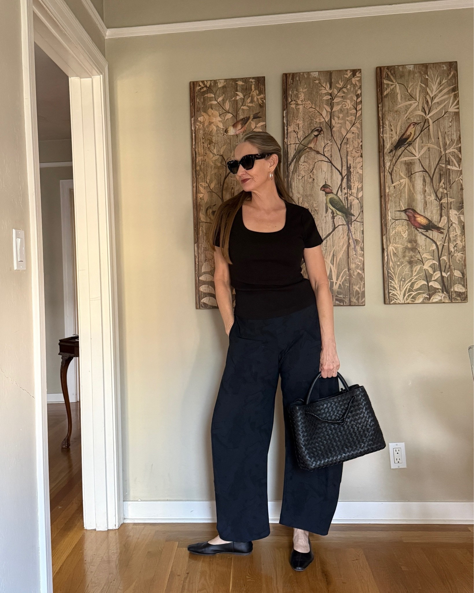 Simple ootd, comfortable pants. #minimaliststyle #gotopants #travelpants #wrinklefree #simplestyle

#LTKOver40 #LTKdayinmylife #LTKMidsize