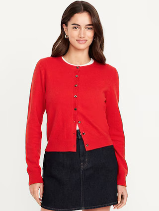 SoSoft Cropped Cardigan Sweater | Old Navy (US)