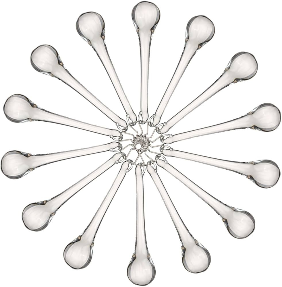 H&D 20pcs Hanging Chandelier Crystal Teardrop Prism Accent Rainbow Suncatcher Christmas Tree Deco... | Amazon (US)