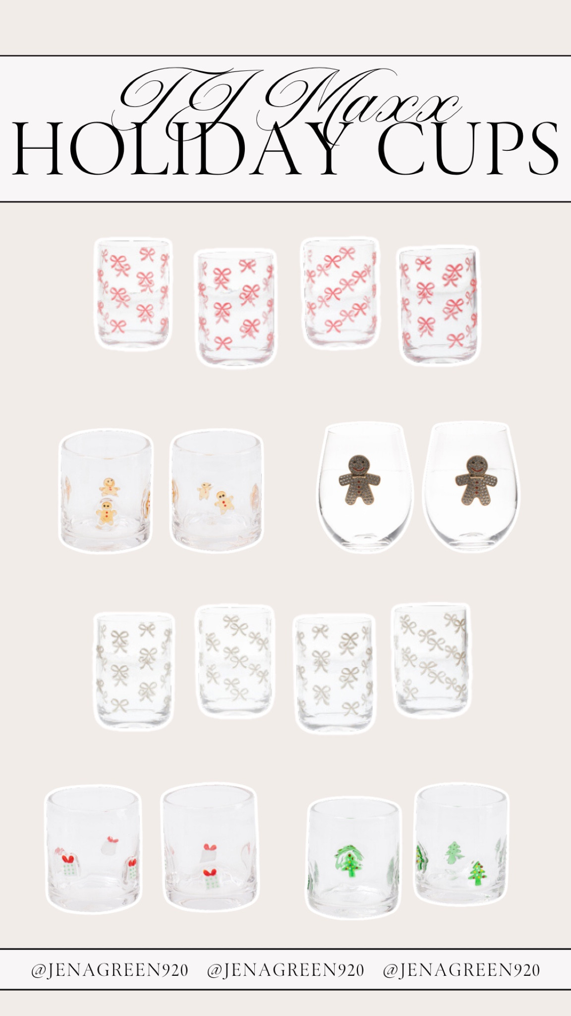 Christmas Cups | Holiday Cups | Pottery Barn Look for Less 

#LTKFindsUnder100 #LTKSeasonal #LTKFindsUnder50