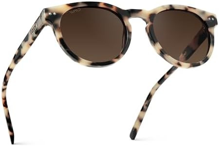 WearMe Pro Round Polarized Sunglasses for Women - Retro Classic UV400 Protection for Driving & Ev... | Amazon (US)