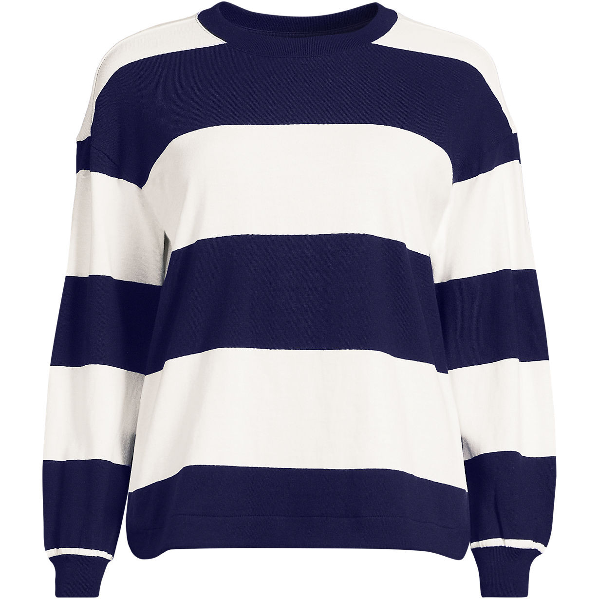 Women's Long Sleeve Mariner Jersey T-Shirt | Lands' End (US)