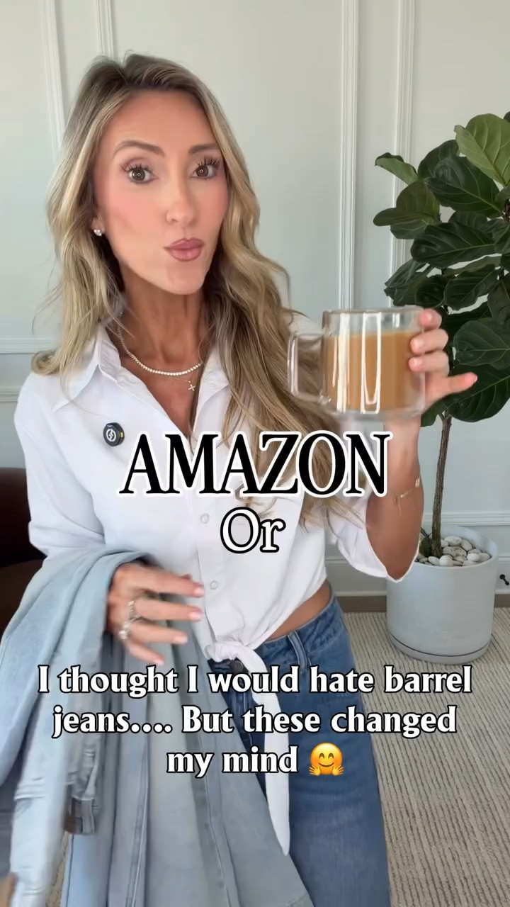 ✨ never thought I would love barrel jeans… then I found these! And don’t worry! There is also a straight leg pair 🤗

Comfy jeans, barrel jeans, stretchy jeans, shaping jeans, mom style, jeans for moms, looks designer 

@sgivl.official 
10% off with code CROP10PANTS (valid through 4/19)

#LTKSaleAlert #LTKOver40 #LTKSeasonal