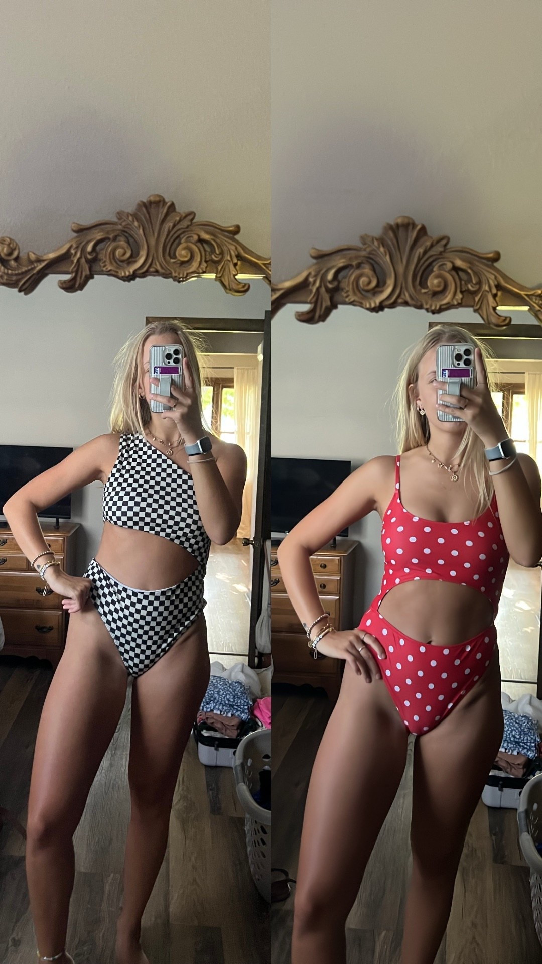 Swimsuits for NC trip 👙🏊🏻‍♀️🩱☀️🏖️

Medium in both

Amazon swimsuits, Amazon finds, Amazon style, trending on Amazon, Amazon deals, polka dots, polka dot swimsuit, checkered swimsuit, Pink Lily finds, Pink Lily swimsuits, summer swim, cute swimsuits

#LTKStyleTip #LTKFindsUnder50 #LTKSwim
