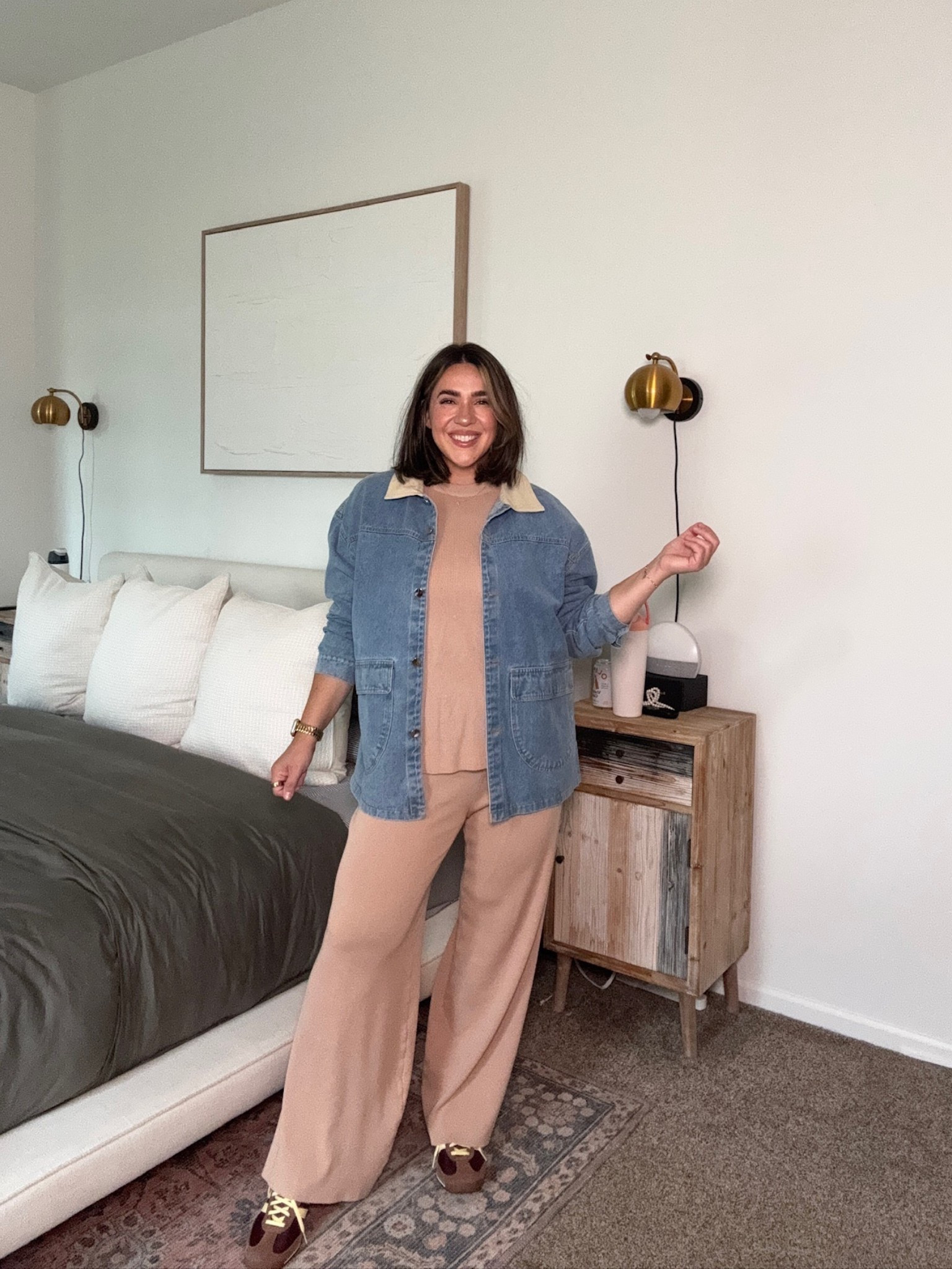 Casual fall outfit with the cutest fall barn jacket and two piece set all from Amazon! This set by itself is a perfect summer to fall transition outfit. Add the jacket for cooler temps! Looks so high end 

Casual fall outfit, Amazon fashion, midsize fashion 

#LTKFindsUnder50 #LTKSeasonal #LTKStyleTip