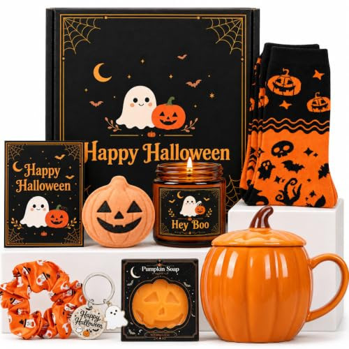 Nanadaya Boo Basket Stuffers for Women, Halloween Gifts for Women & Teens | Amazon (US)
