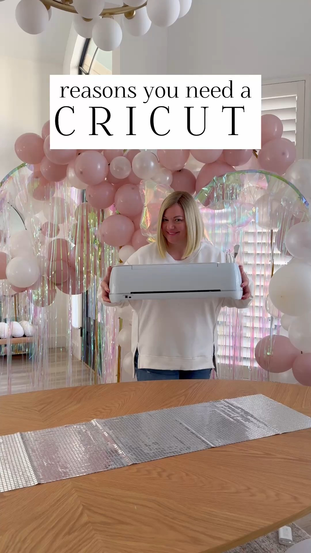 Unleash your creativity with @Cricut! From March 30-April 12, save big on Cricut cutting machines and transform your crafting experience. 🛍️✂️ Whether I'm creating organization labels for home projects or crafting personalized birthday party favors, my Cricut is my go-to crafting tool for projects both big and small.  Comment SALE & I’ll send you the details or go to Cricut.com to shop the sale. 

#CricutSale #CraftingMagic #PersonalizedProjects #CreativityUnleashed #CricutLove #CraftingEssentials

#LTKFamily #LTKWatchNow #LTKSaleAlert