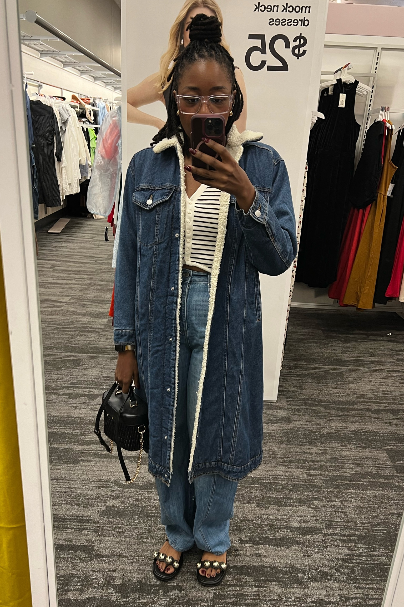 My sherpa denim dream! 

Wearing a S (5’8), but I would size up for a cute oversized look 😊

#mytargetstyle #denimjacket #truckerjacket #fallfashion

#LTKxTarget