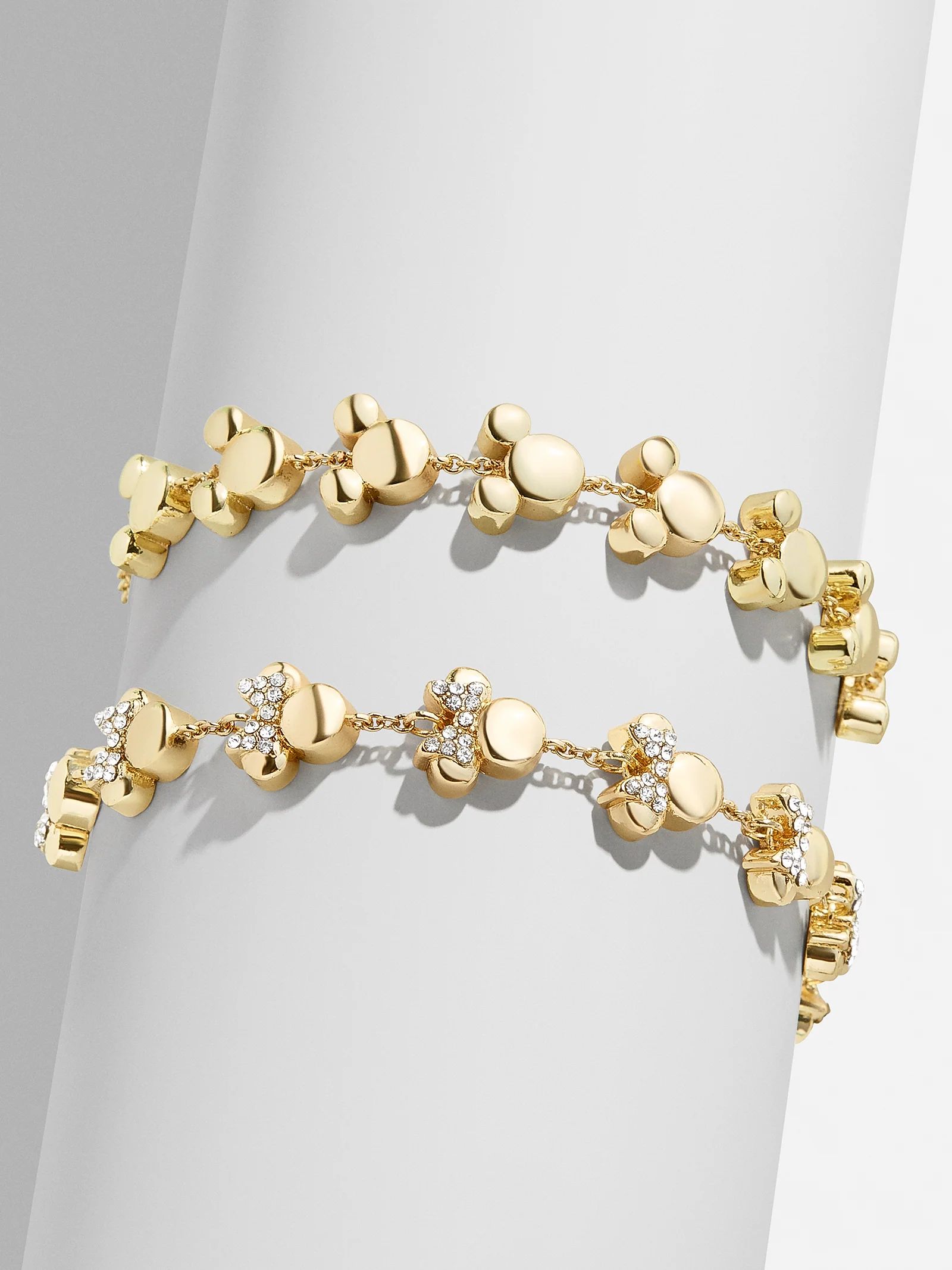 Disney Pull-Tie Bracelet - Gold | BaubleBar (US)