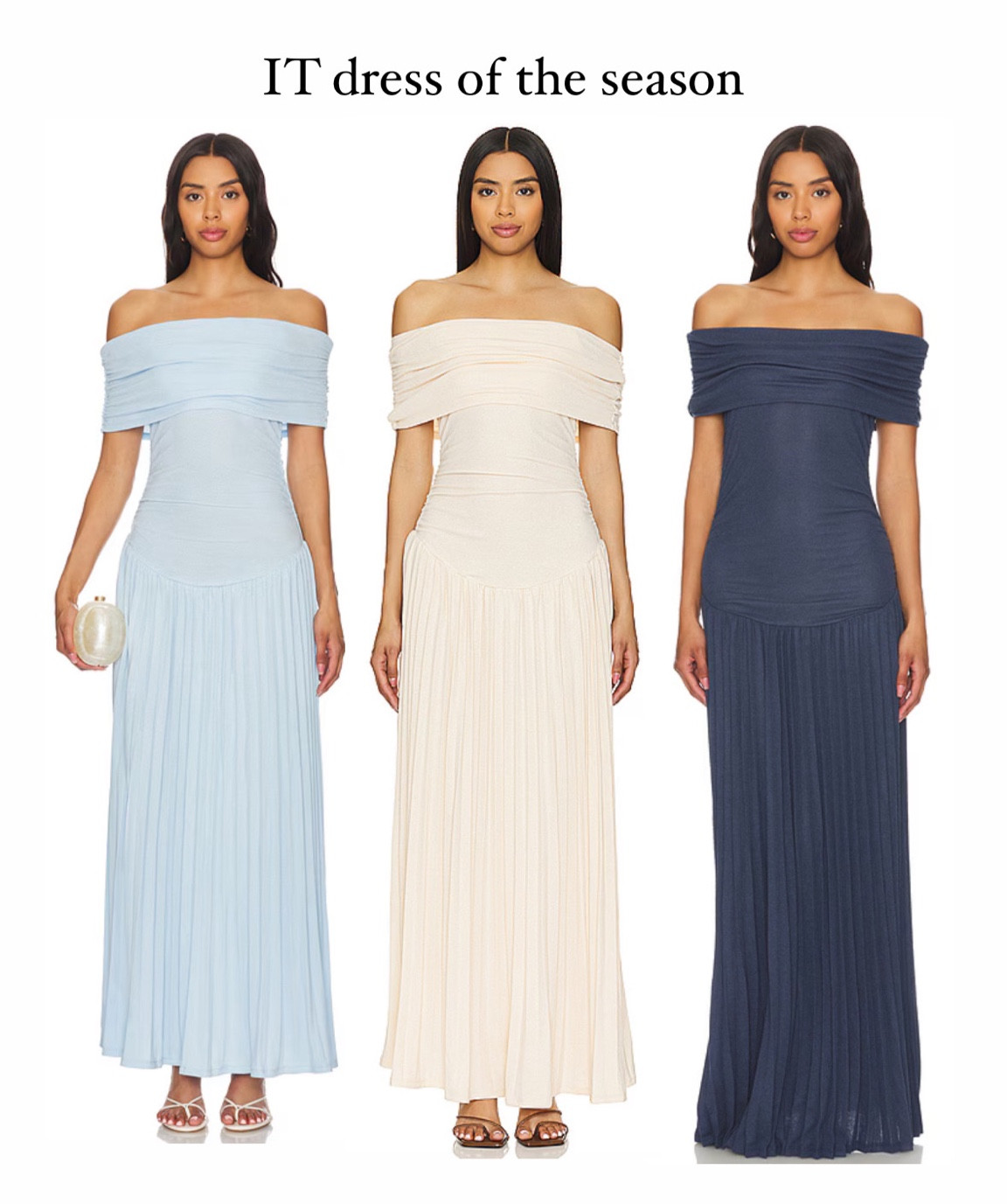 IT dress of the season! I have it in the “oatmeal” color and just ordered it in the baby blue and it’s gorgeous! Not maternity but super stretchy and baby bump friendly! I took it in XS and it fits perfectly!

#LTKStyleTip