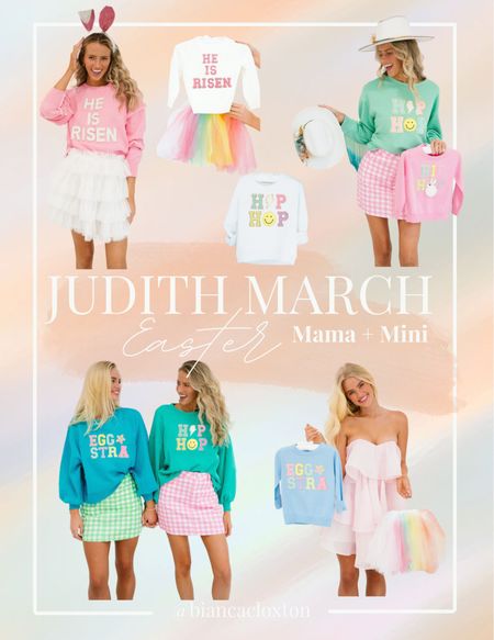 ✨SPLURGE✨ Judith March Easter Mama + Mini cuteness!! 🐰🌸

He is Risen, Easter Sweater, Pastels, Mommy and Mini, Matching



#LTKstyletip #LTKFind #LTKSeasonal