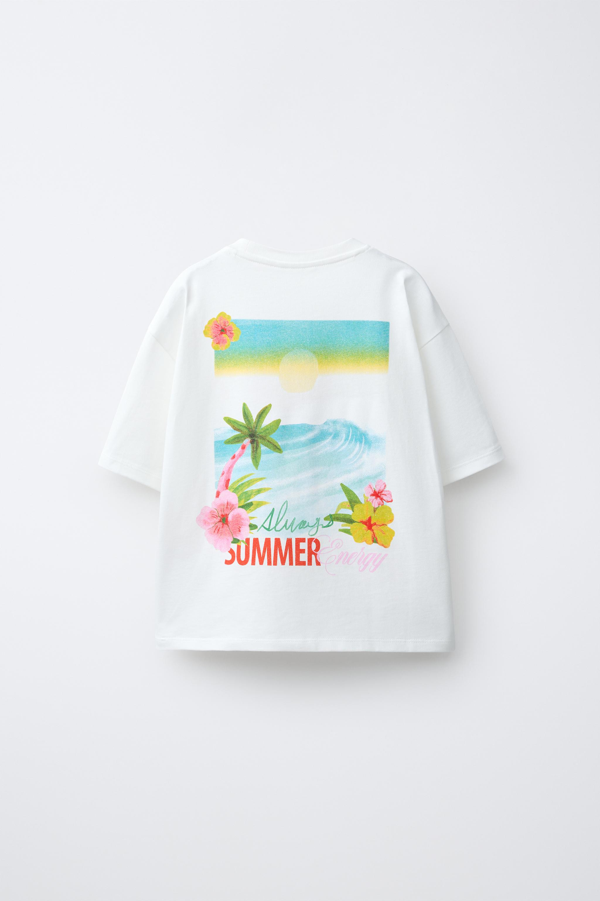 SUMMER PRINT T-SHIRT | Zara UK