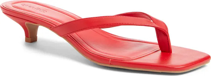 Open Edit Tori Kitten Heel Sandal (Women) | Nordstrom | Nordstrom