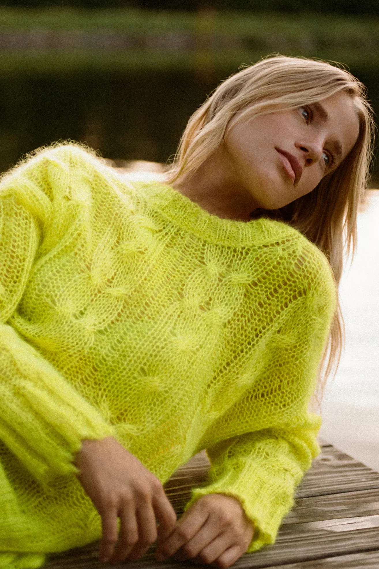 The Posey Stitchy Distressed Sweater | Anthropologie (US)