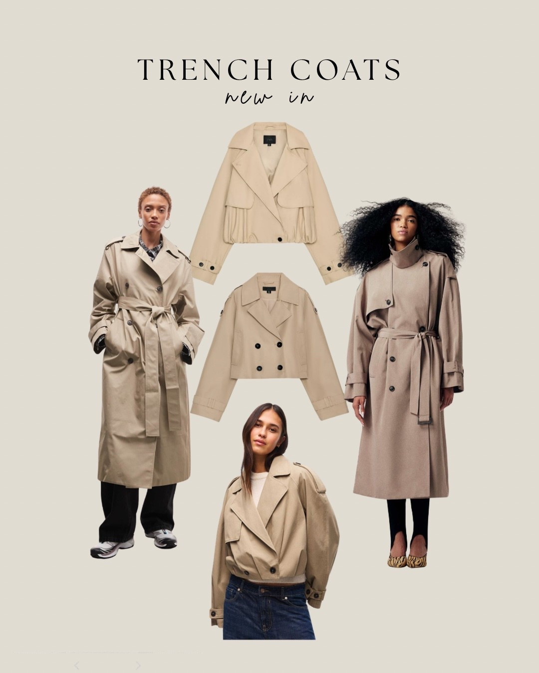 Trench coat Inspo🛒 the best transitional jacket for spring 

#LTKuk #LTKspring #LTKstyletip
