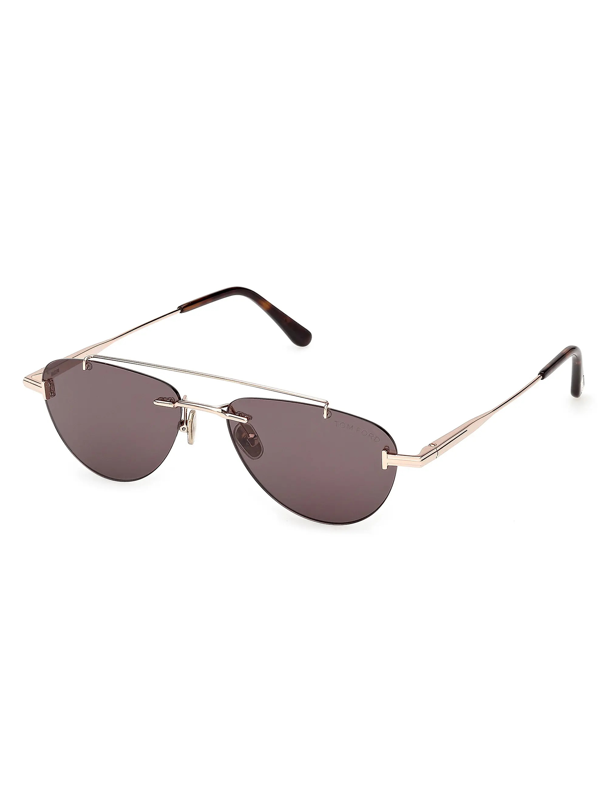 TOM FORD Astor 55MM Browline Sunglasses | Saks Fifth Avenue | Saks Fifth Avenue