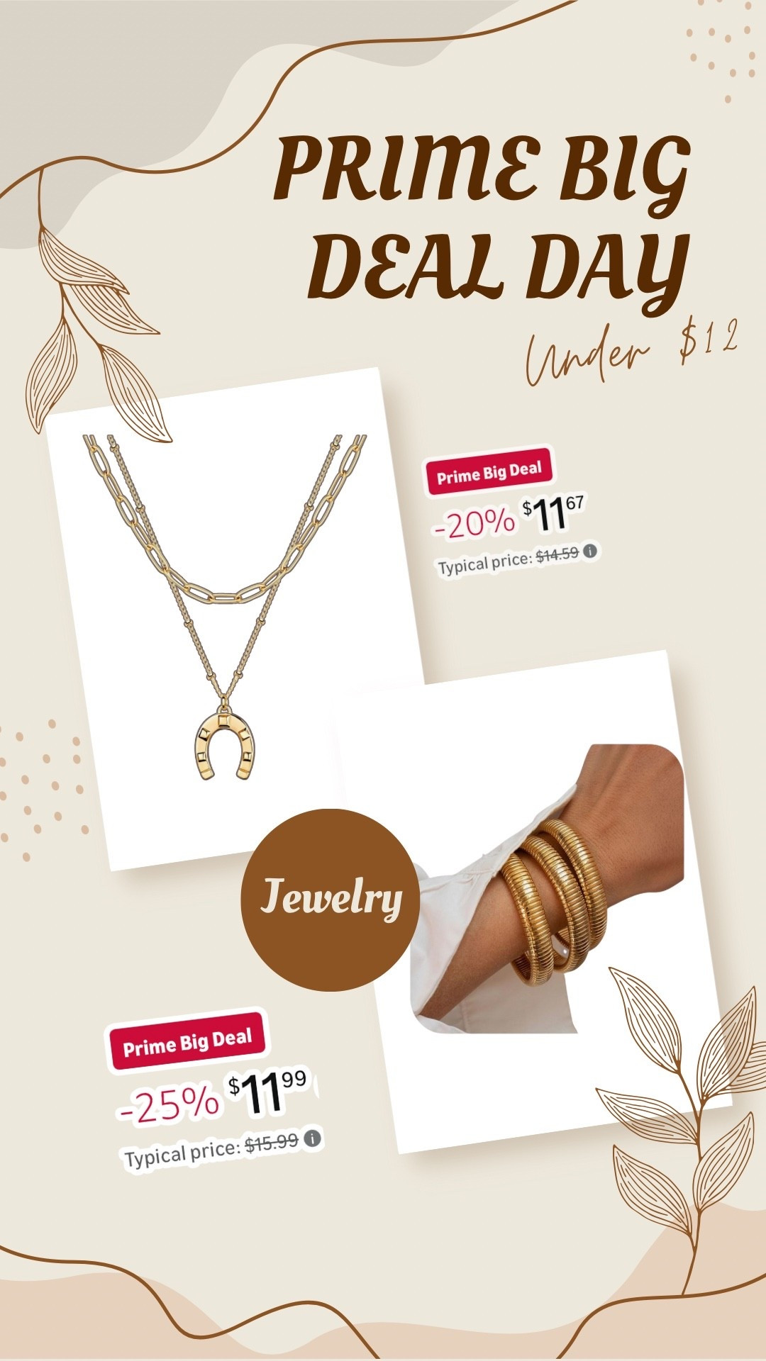 Some of my favorite jewelry plus my everyday necklace 

#LTKStyleTip #LTKSaleAlert #LTKFindsUnder50