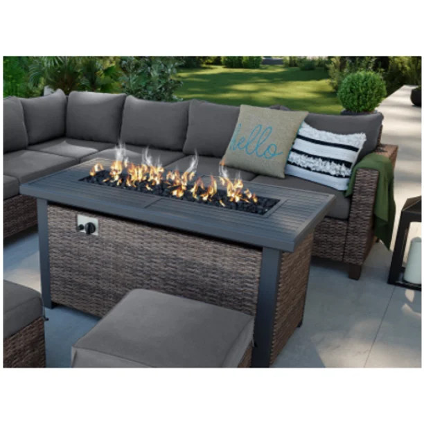 Better Homes & Gardens 50 inch Brookbury Gas Burning Fire Pit Table | Walmart (US)