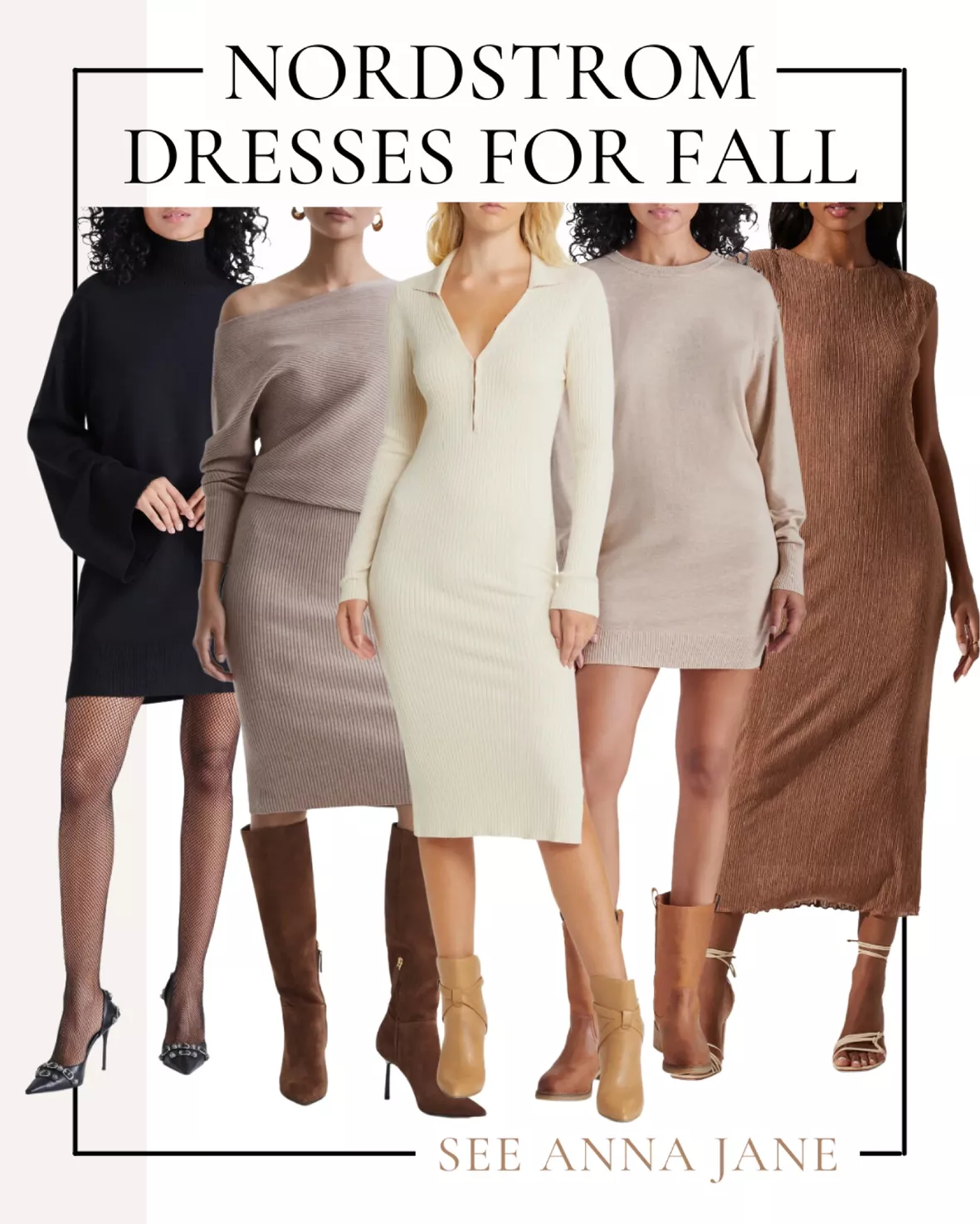 Try On Haul: Fall Sweaters & Dresses + Risen Jeans