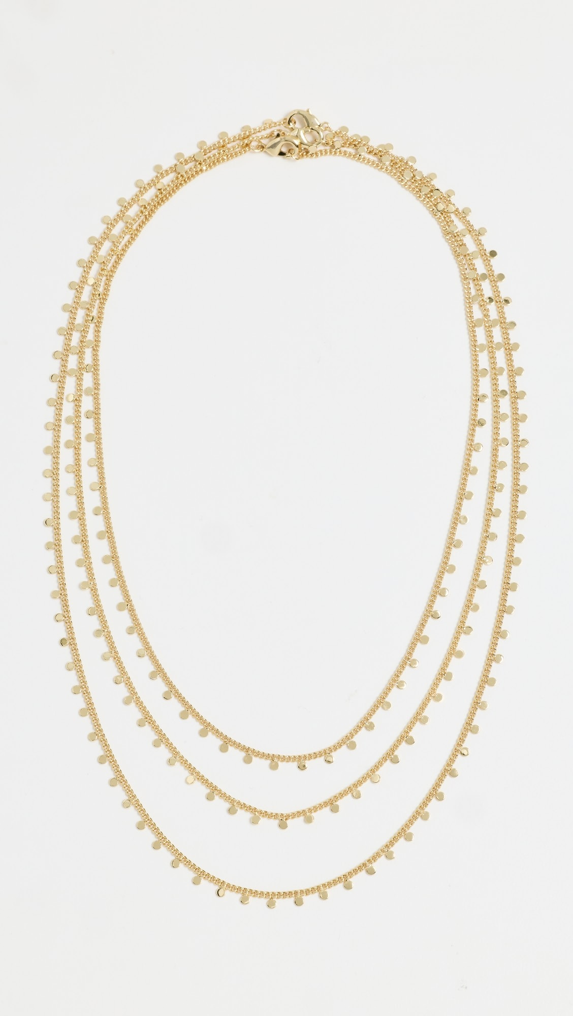 Solid Dangling Necklace Set of 3 | Shopbop