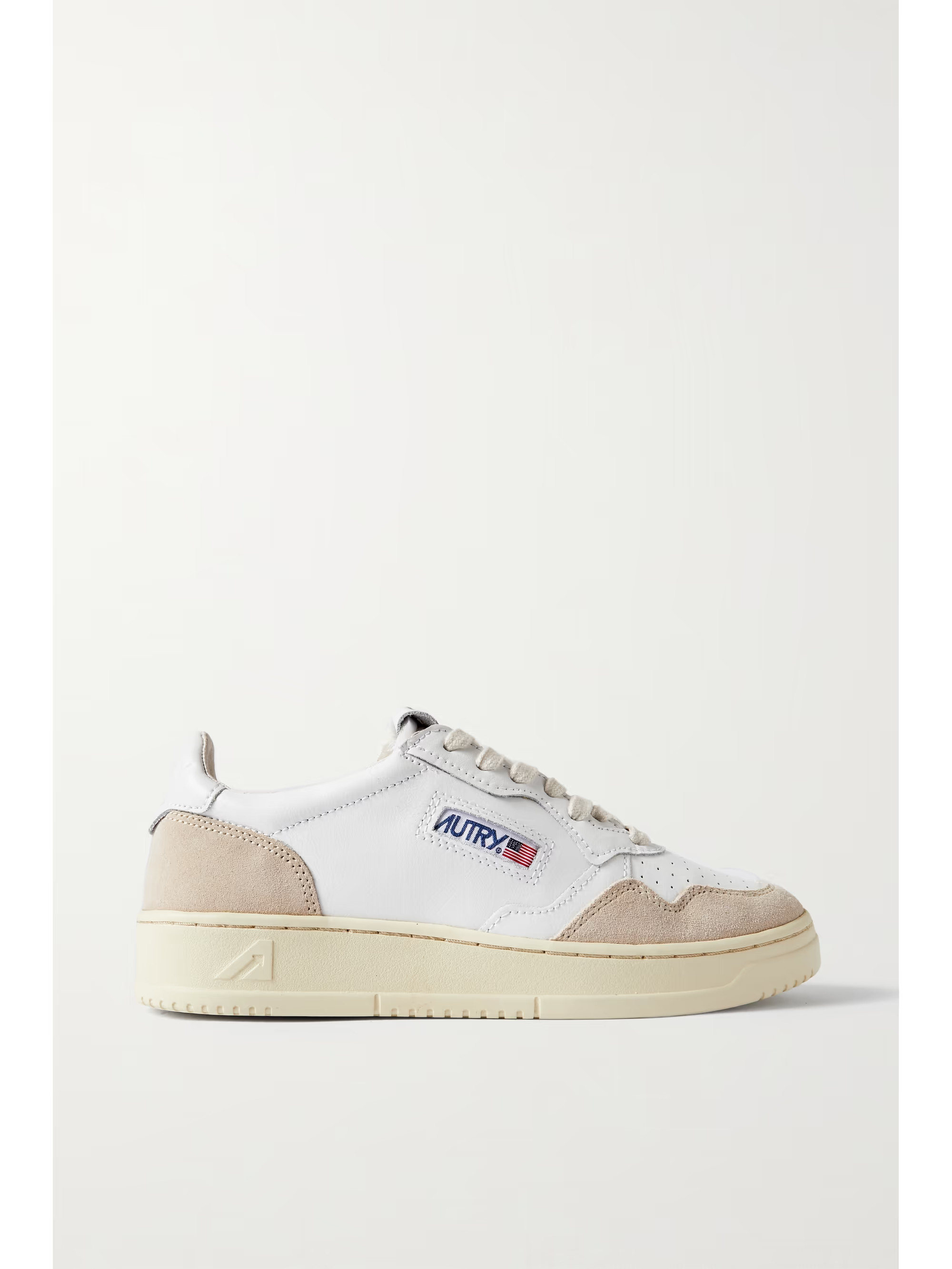 Medalist Low leather and suede sneakers | NET-A-PORTER (US)