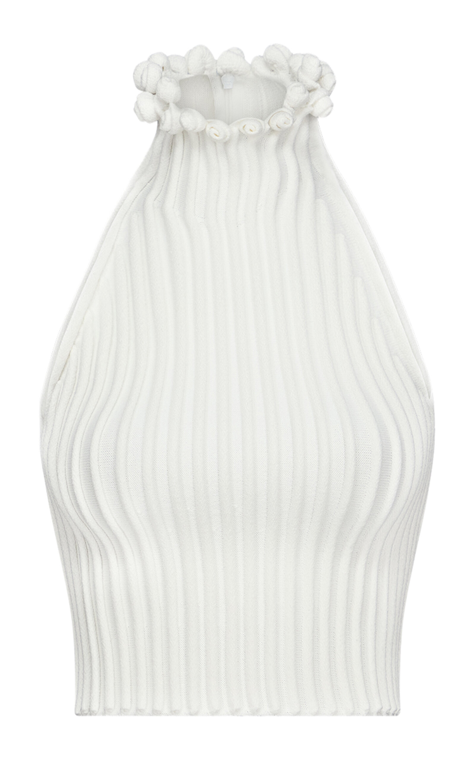 Ringlet-Detailed Knit Top | Moda Operandi (Global)