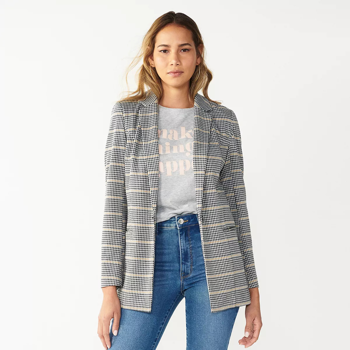 Women's Nine West Relaxed Blazer | Kohl's