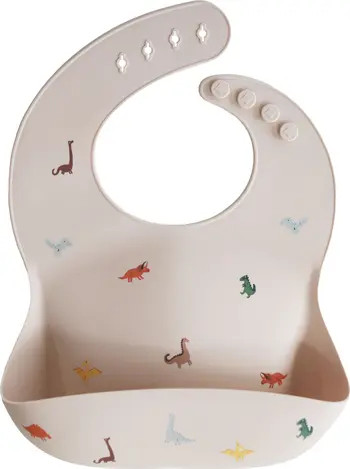 Dinosaurs Silicone Bib | Nordstrom