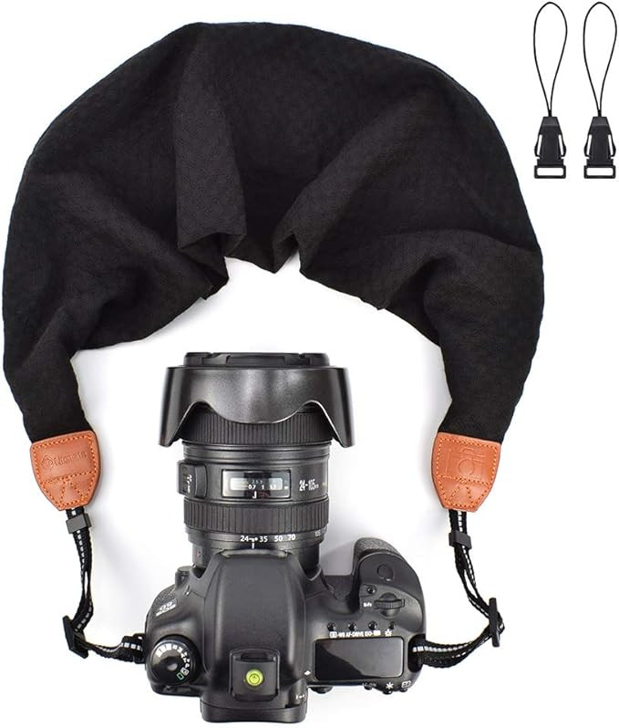 LIFEMATE Scarf Camera Strap for Women,DSLR Camera Strap Neck Strap,Fabric Floral Scarf Camera Str... | Amazon (US)