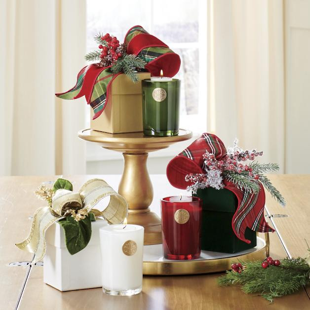 Lux Holiday Candle | Grandin Road | Grandin Road