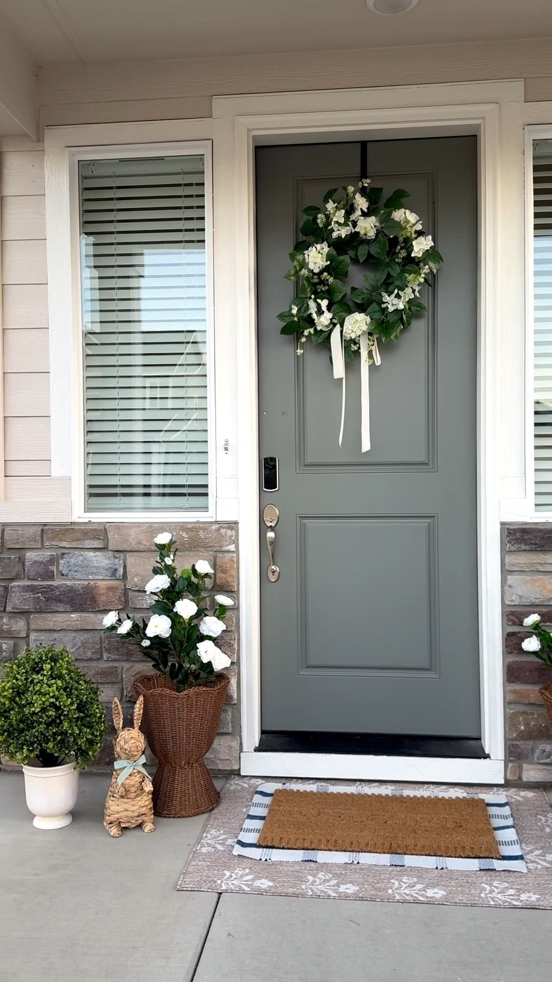 spring front door decor 🐣 🌳 💐 #spring #target #walmart

#LTKSpringSale #LTKSeasonal #LTKHome