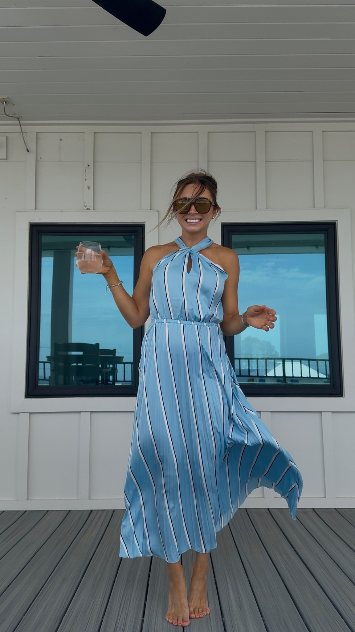 This $26 Walmart dress looks SO expensive and is so easy for the beach! Wearing a size XS! 

#LTKSeasonal #LTKTravel #LTKFindsUnder50