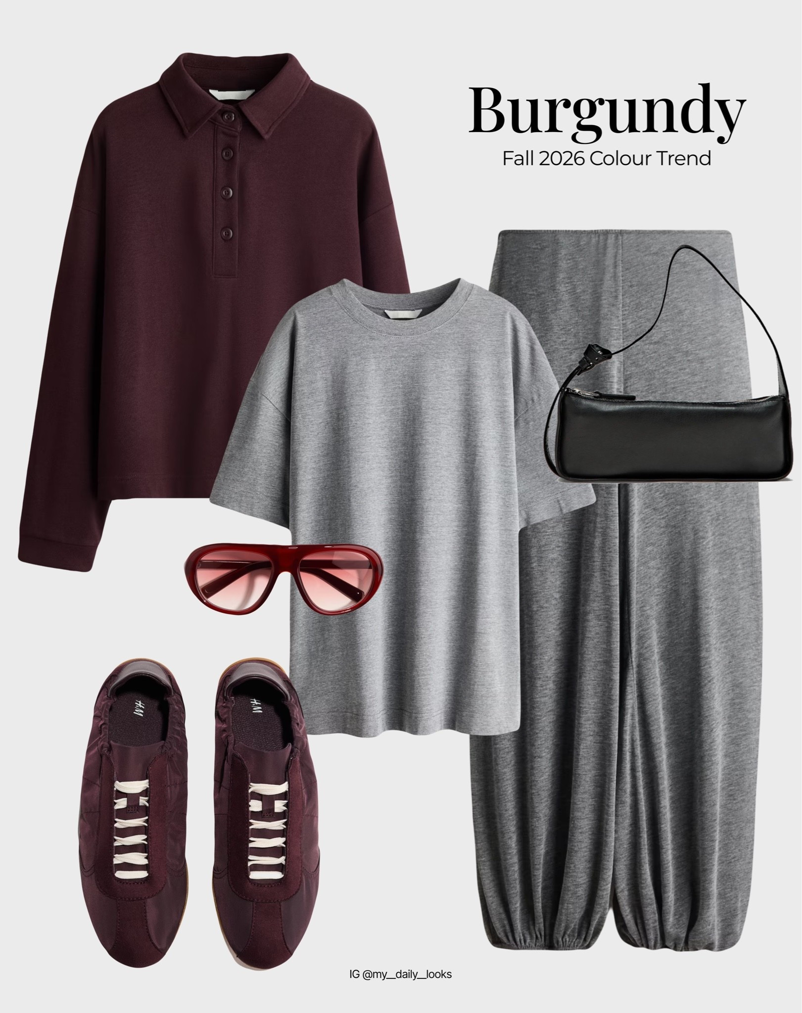Grey + burgundy outfit 🖤

Tags: summer outfits, burgundy, cherry red, pre-fall, casual look, casual look, wool cardigan, capsule wardrobe, high street.

#LTKshoes #LTKstyletip #LTKautumn