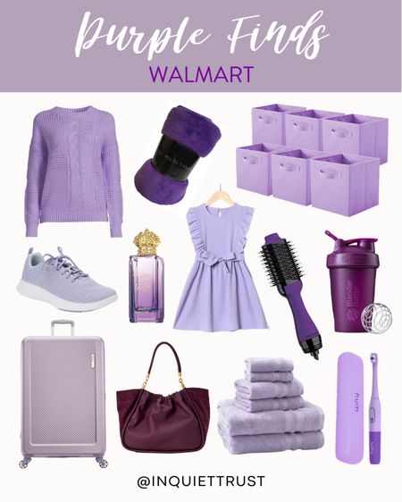 Check out these cute and fun purple finds from Walmart!

#fashionfinds #travelessentials #homefinds #giftideas 

#LTKtravel #LTKstyletip #LTKFind