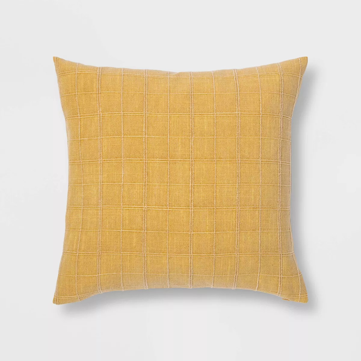 Woven Washed Windowpane Throw Pillow - Threshold™ | Target