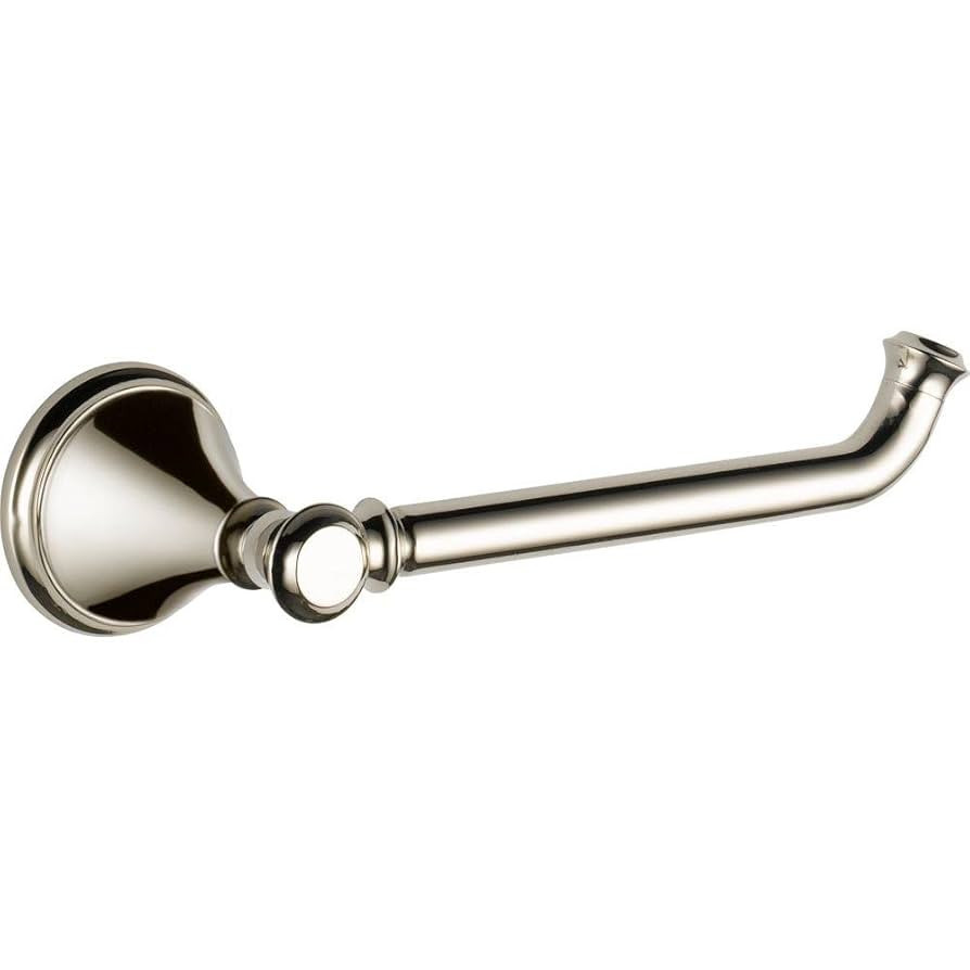Delta Cassidy (1-Pack) Toilet Paper Holder Polished Nickel Tissue Roll Holder for Bathroom Organi... | Amazon (US)