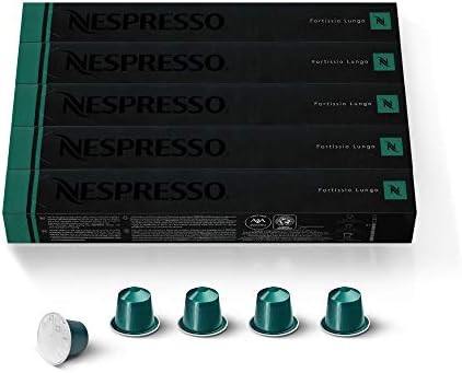 Nespresso Capsules OriginalLine, Fortissio Lungo, Dark Roast Coffee, 50 Count Coffee Pods, Brews ... | Amazon (US)