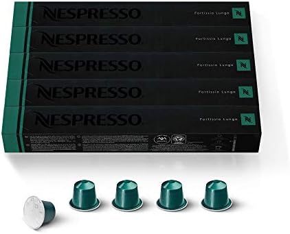 Nespresso Capsules OriginalLine, Fortissio Lungo, Dark Roast Coffee, 50 Count Coffee Pods, Brews ... | Amazon (US)