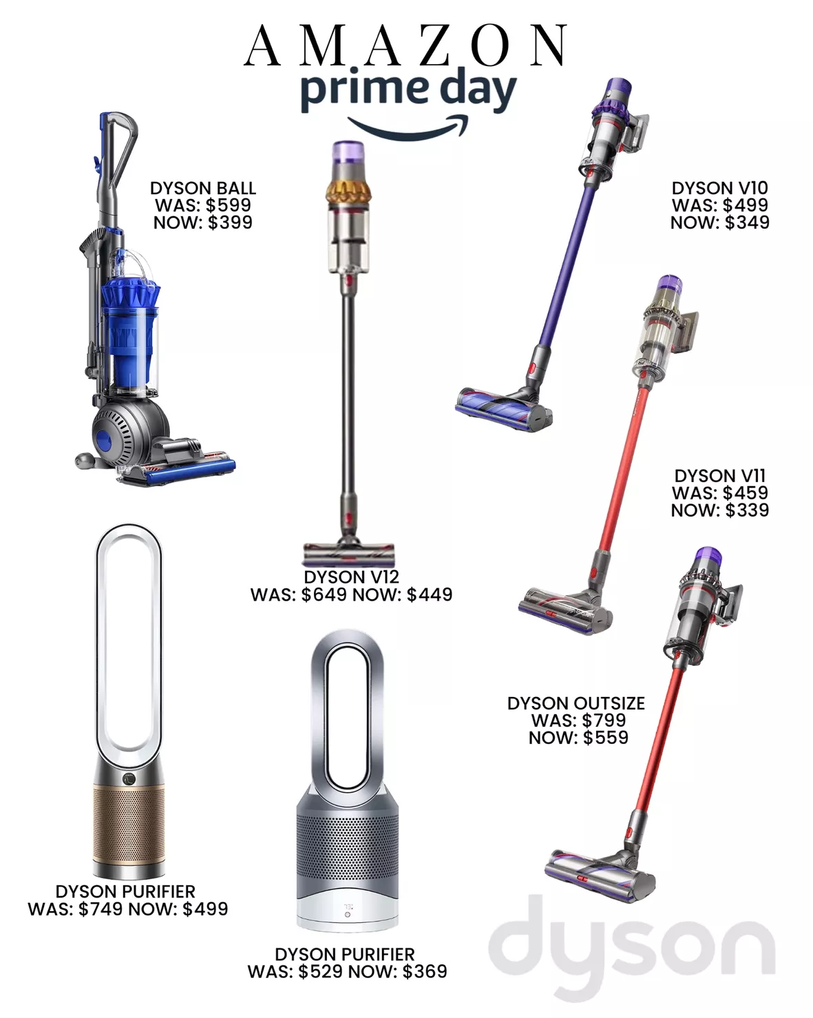 Best Deals on Dyson Products For  Prime Early Access Sale