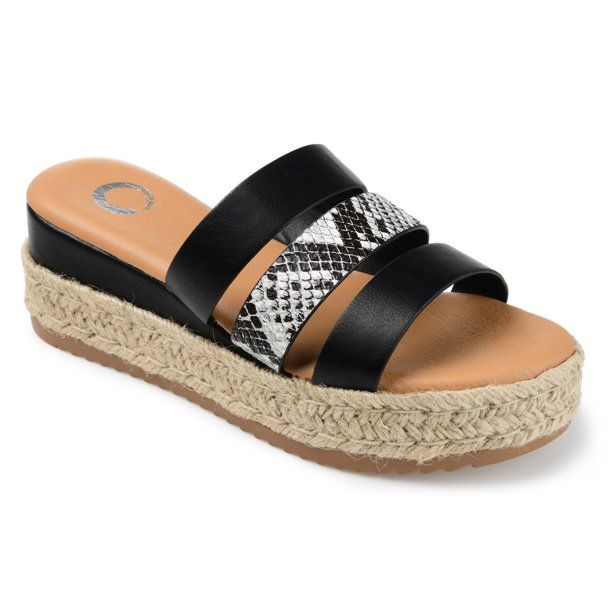 Brinley Co. Womens Comfort Foam™ Espadrille Wedge Sandal | Walmart (US)