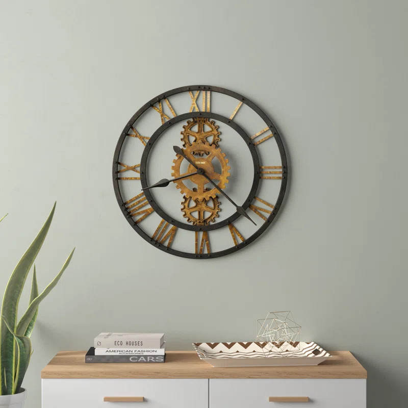 Oversized Crosby 30" Wall Clock | Wayfair North America