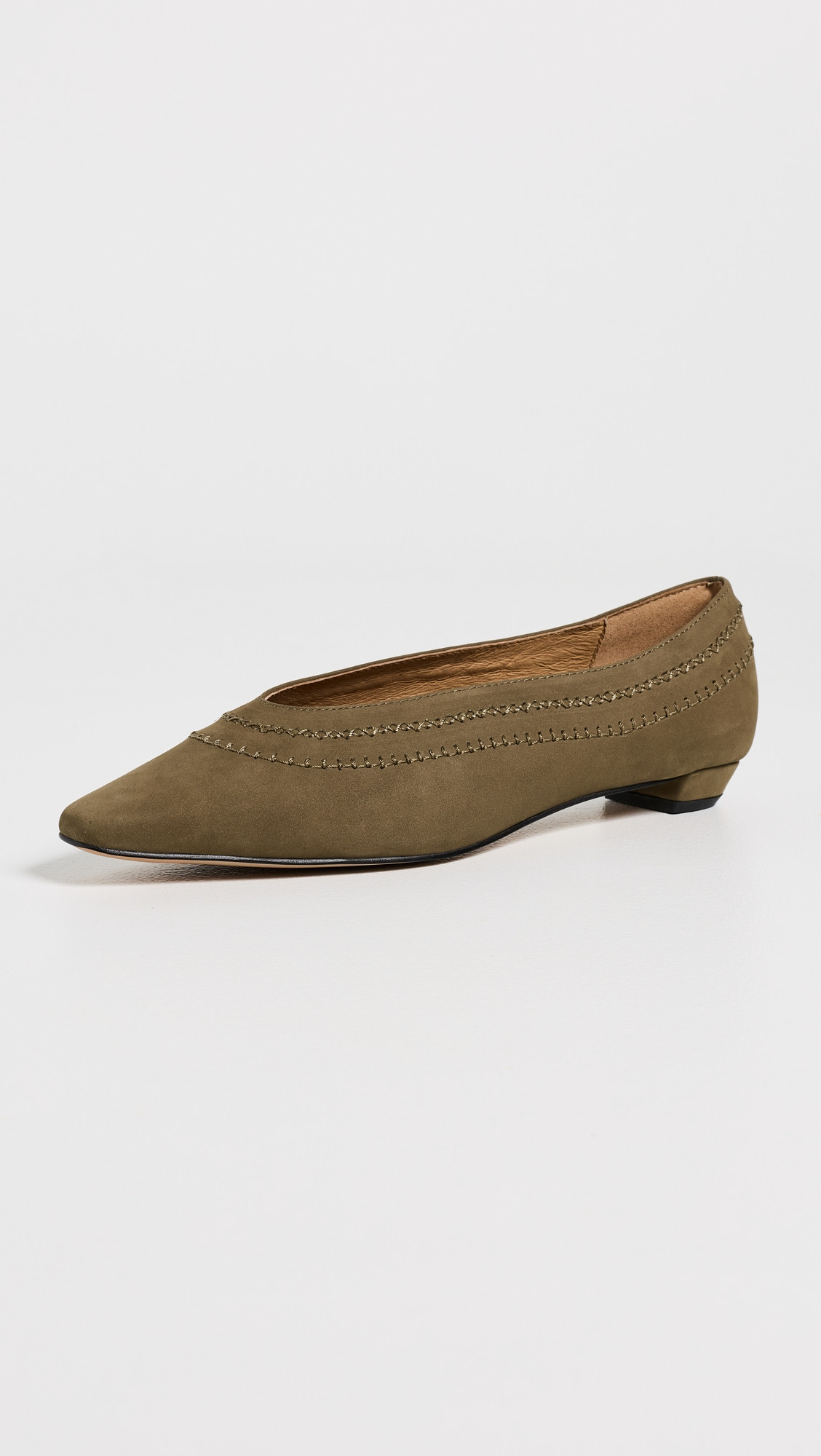 Intentionally Blank Lofty Flats Khaki 6 | Shopbop