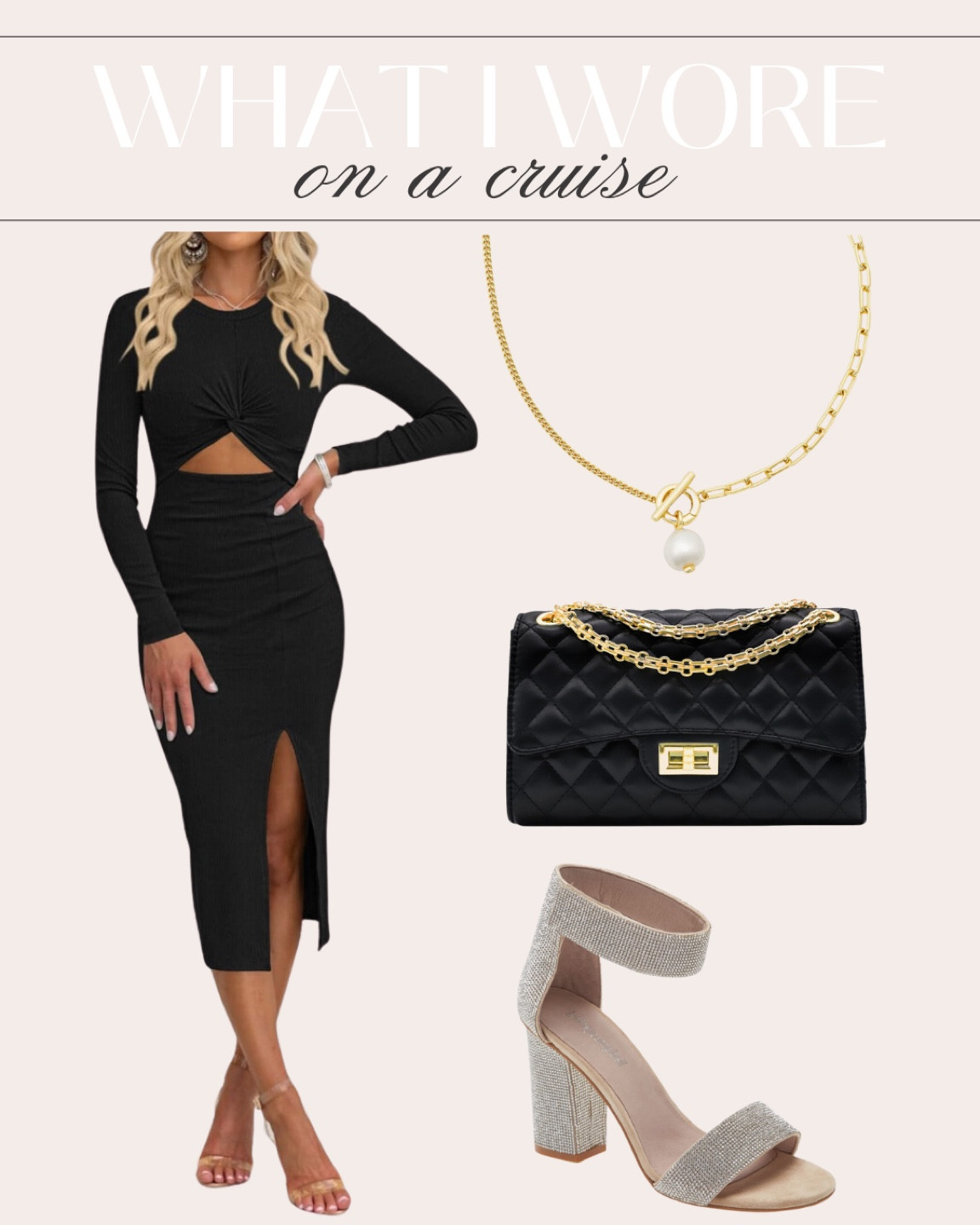 What I wore to dinner on my recent cruise to the Bahamas! 🖤 

Kendra Scott, amazon finds, black dress, LBD, pearl chain necklace, Nordstrom, Jeffrey Campbell heels, vacation wear, dinner looks, valentines date night look, fancythingsblogg

#LTKfindsunder50 #LTKshoecrush #LTKitbag