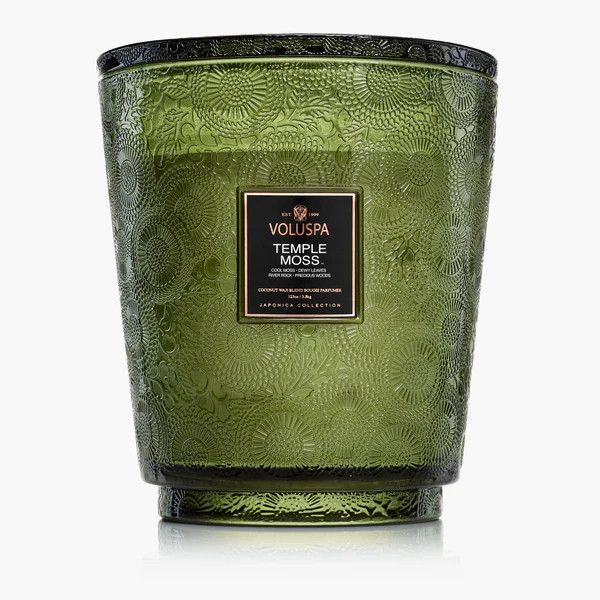 Temple Moss - 5 Wick Hearth Candle | Voluspa