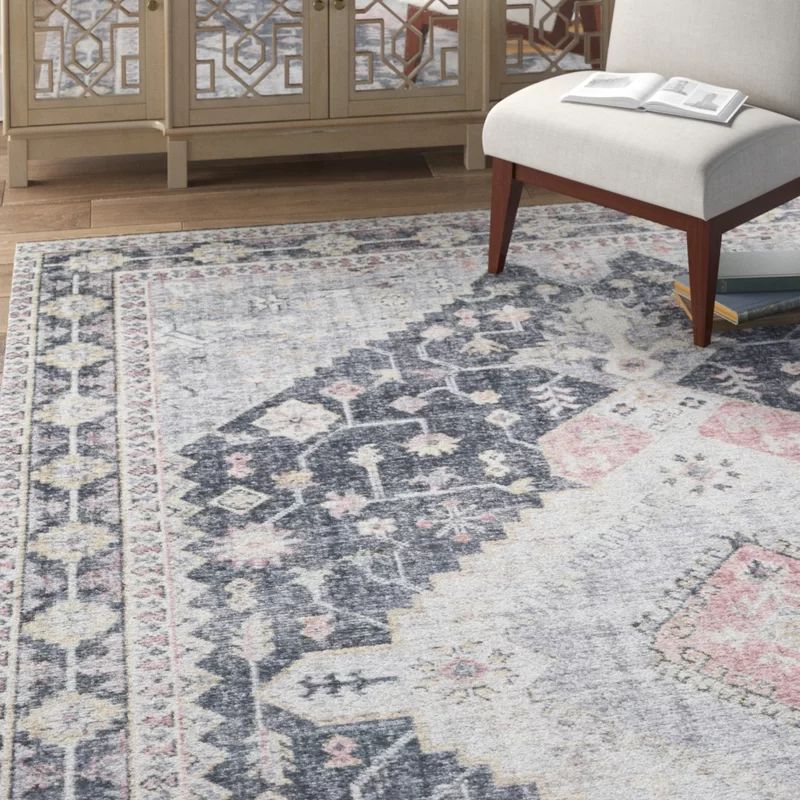 Skye Charcoal/Gray Area Rug | Wayfair North America