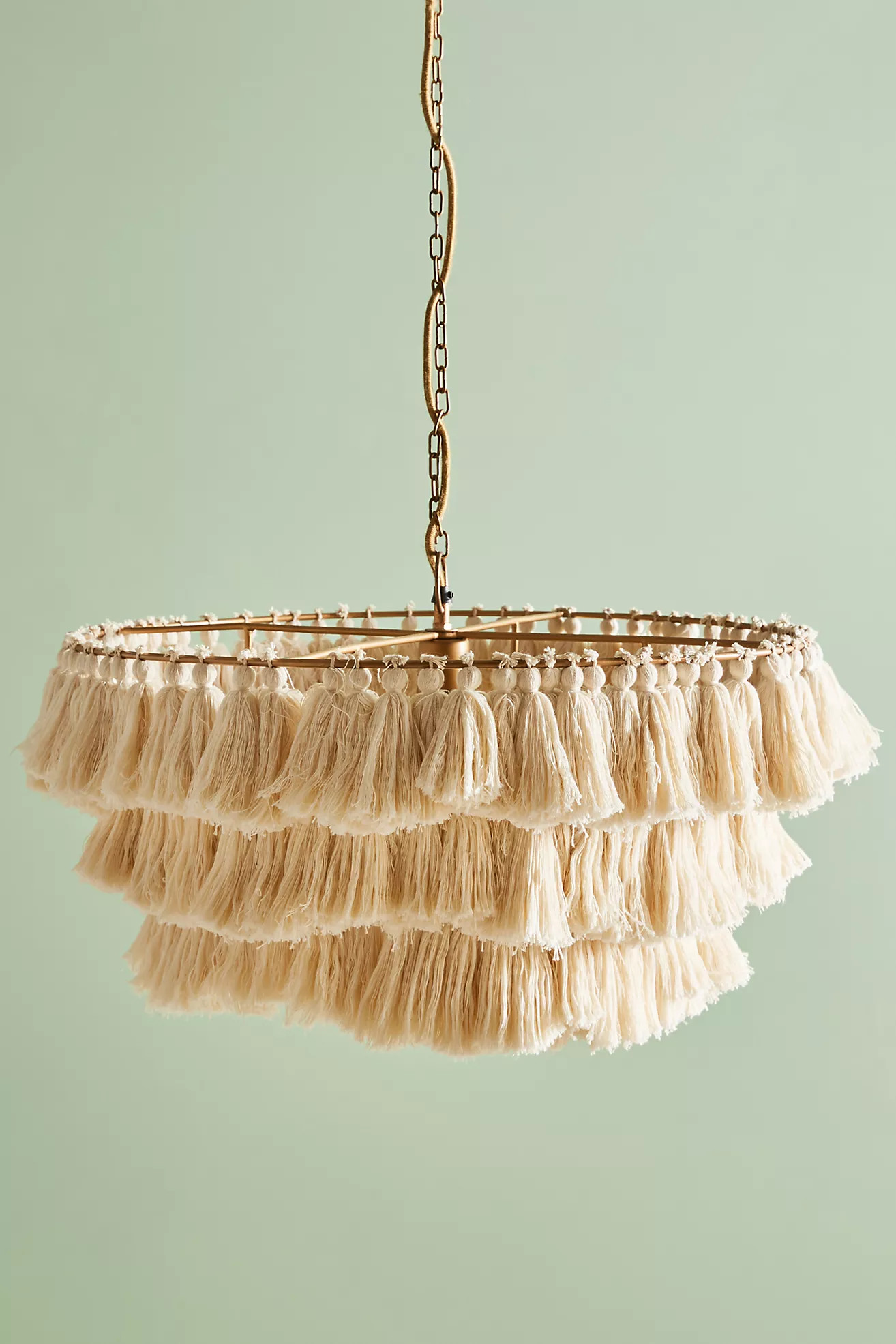 Fela Tasseled Chandelier | Anthropologie (US)