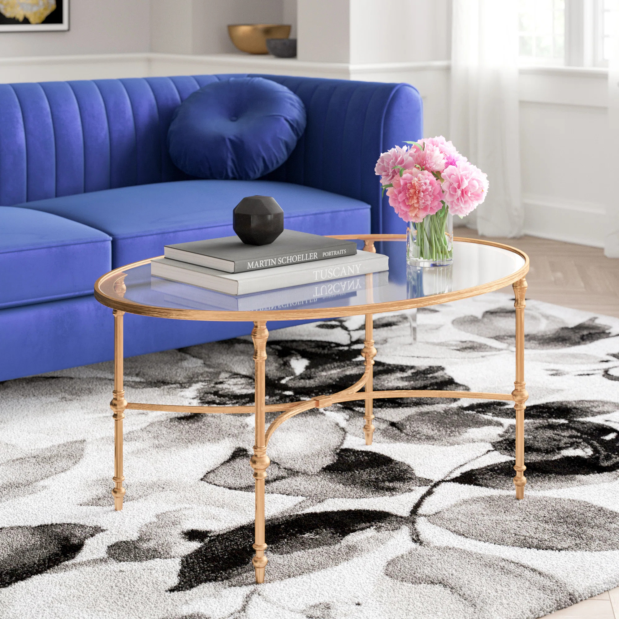 Chapland Glass Top Coffee Table | Wayfair North America