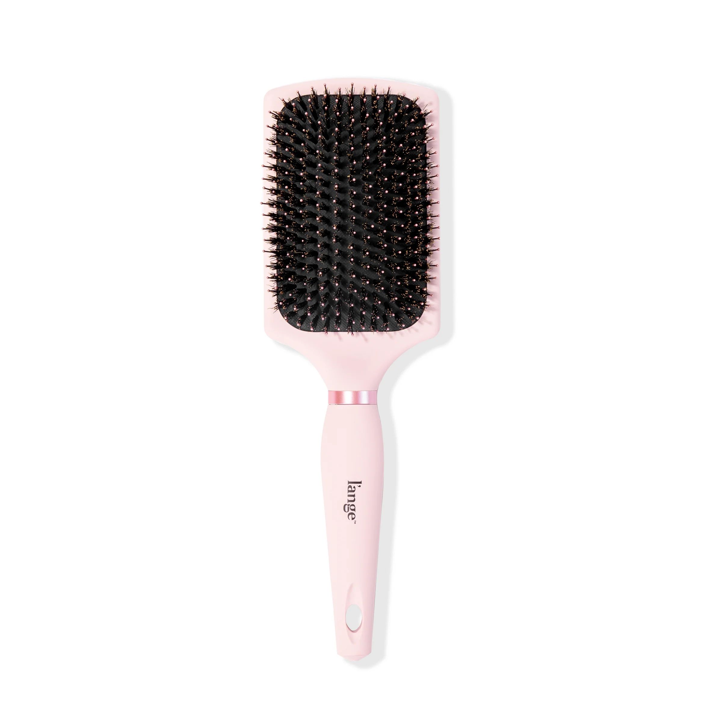 Blush Siena Paddle Brush w/Boar | L'ange Hair